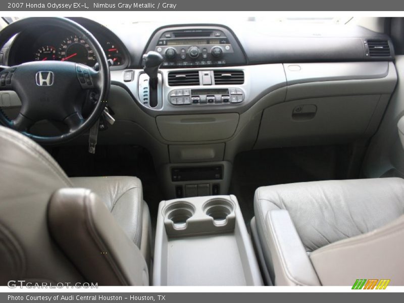 Nimbus Gray Metallic / Gray 2007 Honda Odyssey EX-L