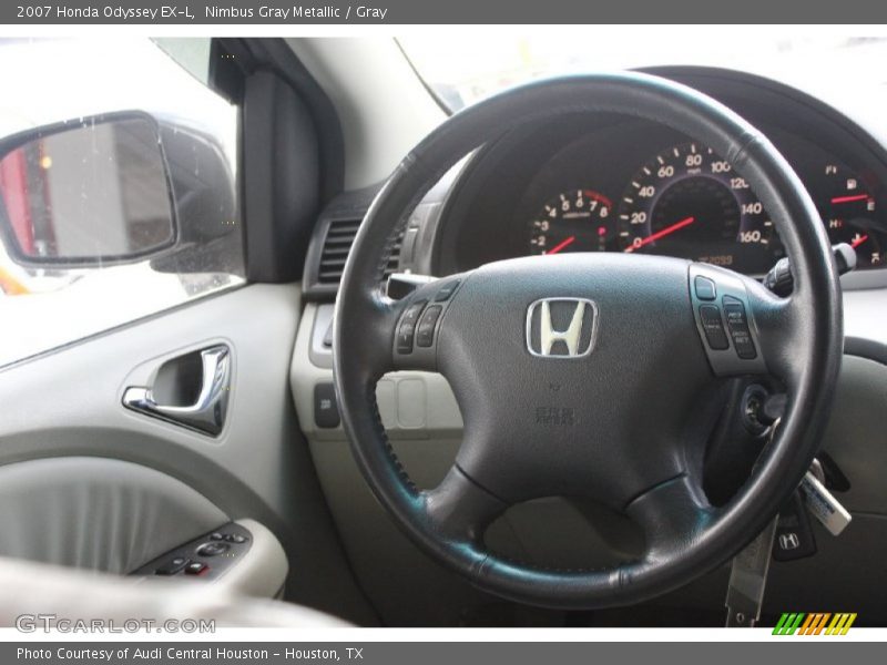 Nimbus Gray Metallic / Gray 2007 Honda Odyssey EX-L