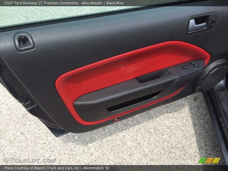 Door Panel of 2007 Mustang GT Premium Convertible