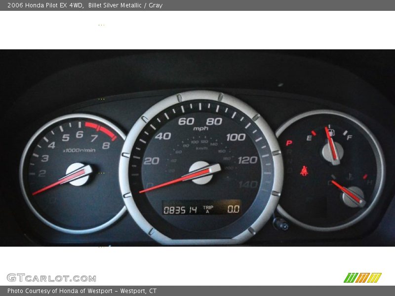 Billet Silver Metallic / Gray 2006 Honda Pilot EX 4WD