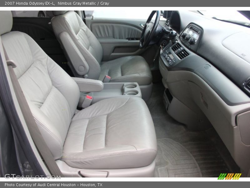 Nimbus Gray Metallic / Gray 2007 Honda Odyssey EX-L