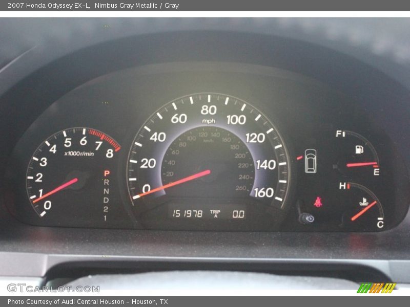 Nimbus Gray Metallic / Gray 2007 Honda Odyssey EX-L