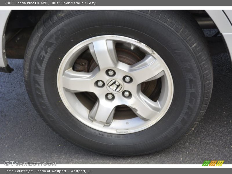 Billet Silver Metallic / Gray 2006 Honda Pilot EX 4WD