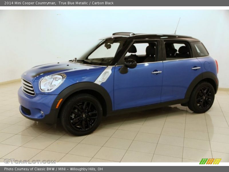 True Blue Metallic / Carbon Black 2014 Mini Cooper Countryman