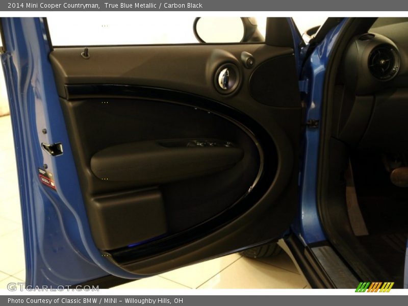 True Blue Metallic / Carbon Black 2014 Mini Cooper Countryman