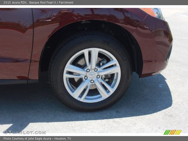 Basque Red Pearl II / Parchment 2015 Acura RDX