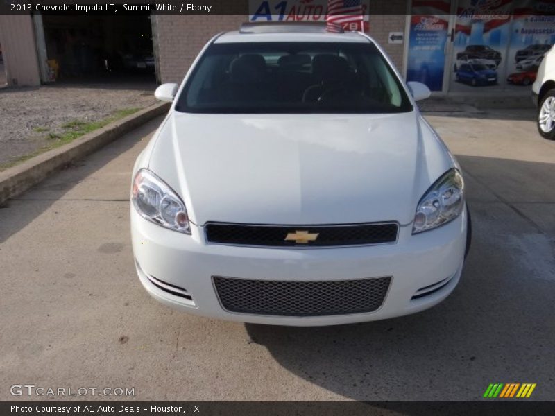 Summit White / Ebony 2013 Chevrolet Impala LT