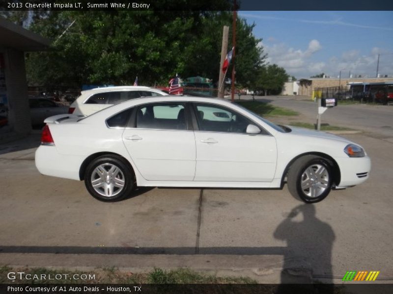 Summit White / Ebony 2013 Chevrolet Impala LT