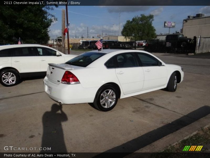 Summit White / Ebony 2013 Chevrolet Impala LT