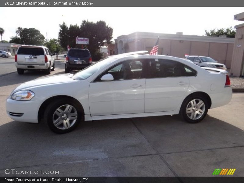 Summit White / Ebony 2013 Chevrolet Impala LT