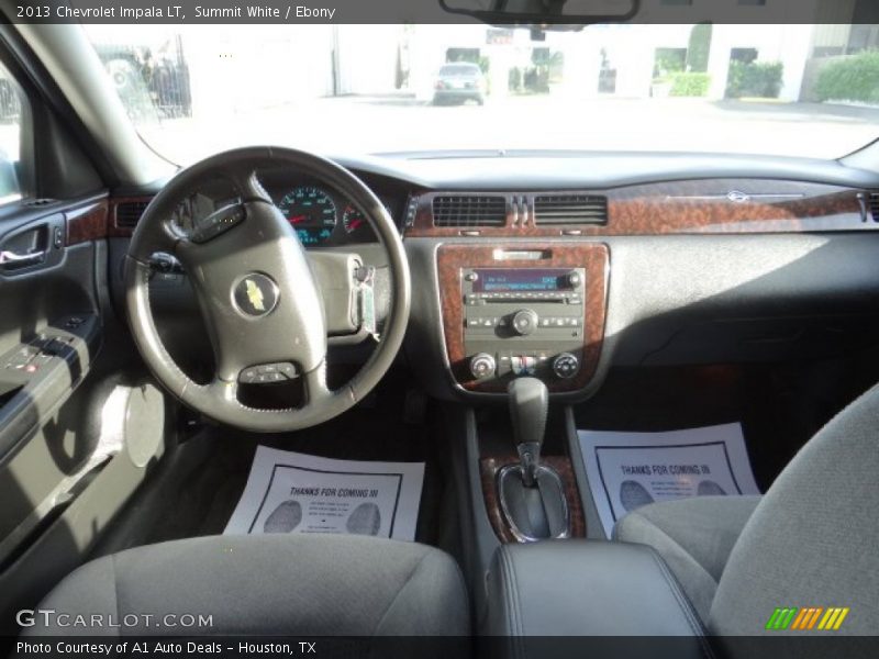 Summit White / Ebony 2013 Chevrolet Impala LT