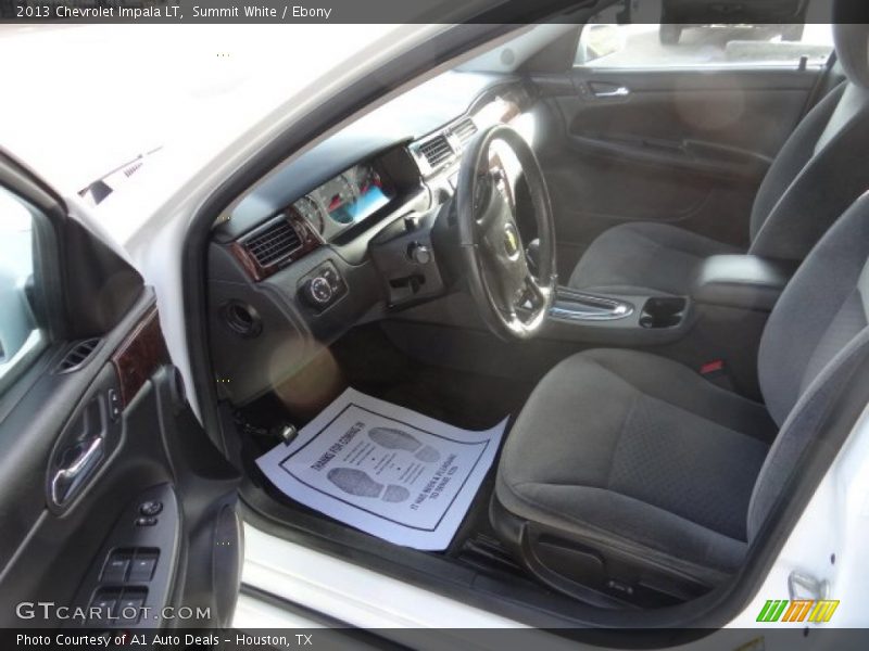Summit White / Ebony 2013 Chevrolet Impala LT