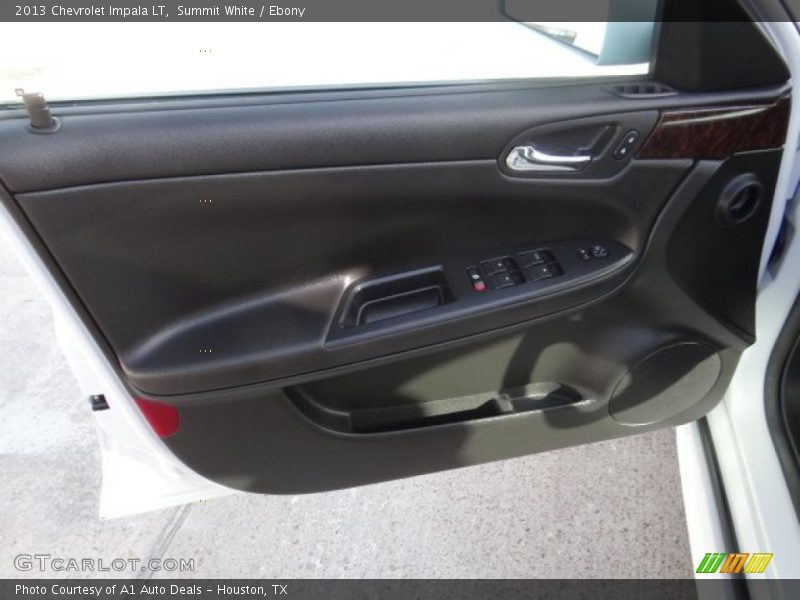 Summit White / Ebony 2013 Chevrolet Impala LT