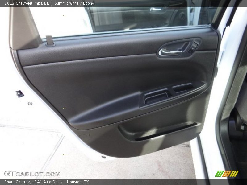 Summit White / Ebony 2013 Chevrolet Impala LT