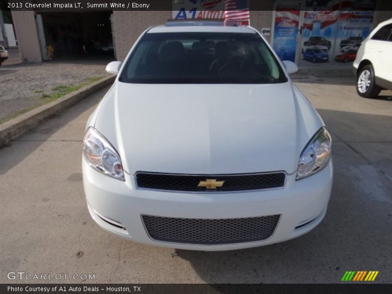 Summit White / Ebony 2013 Chevrolet Impala LT