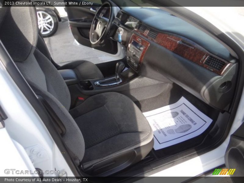 Summit White / Ebony 2013 Chevrolet Impala LT