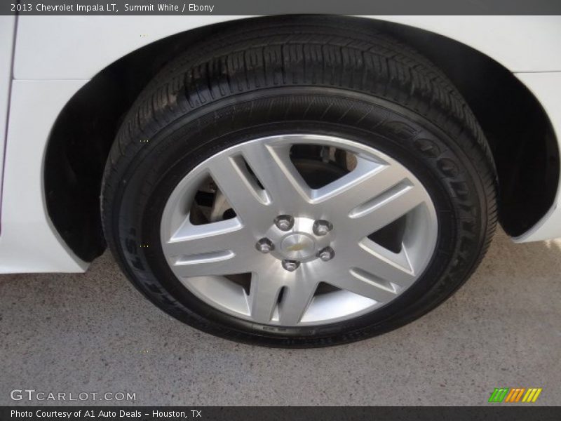 Summit White / Ebony 2013 Chevrolet Impala LT