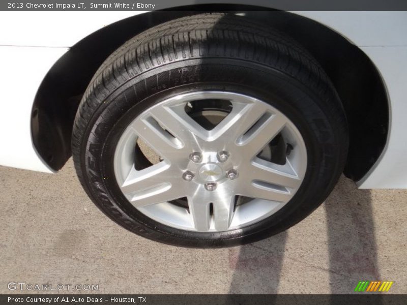 Summit White / Ebony 2013 Chevrolet Impala LT