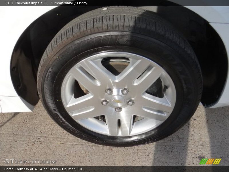 Summit White / Ebony 2013 Chevrolet Impala LT