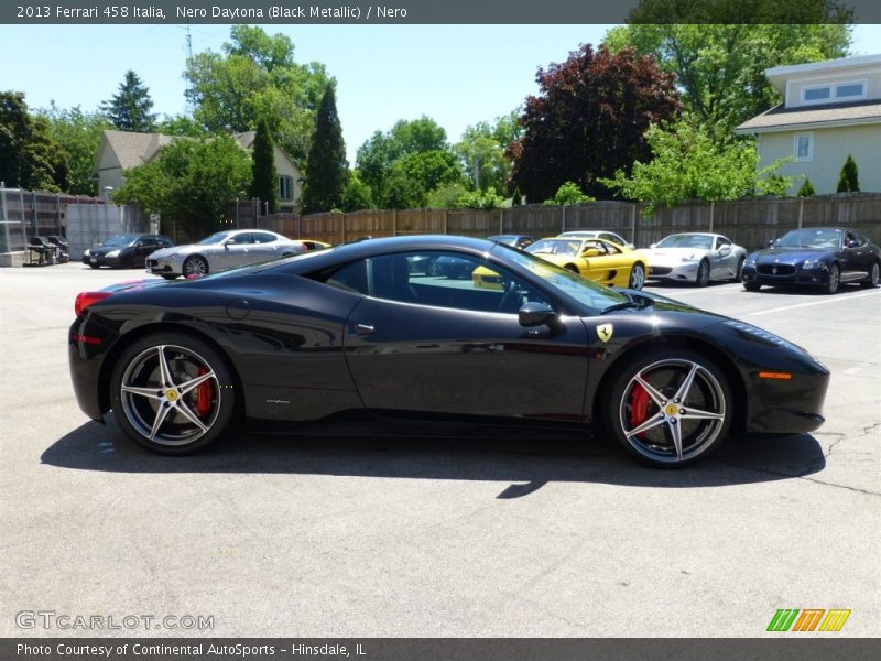  2013 458 Italia Nero Daytona (Black Metallic)