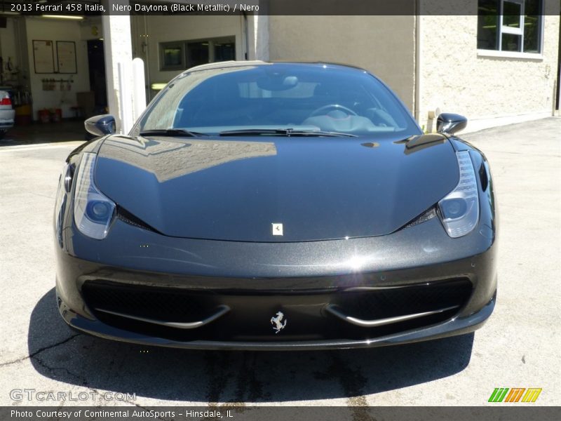 Nero Daytona (Black Metallic) / Nero 2013 Ferrari 458 Italia