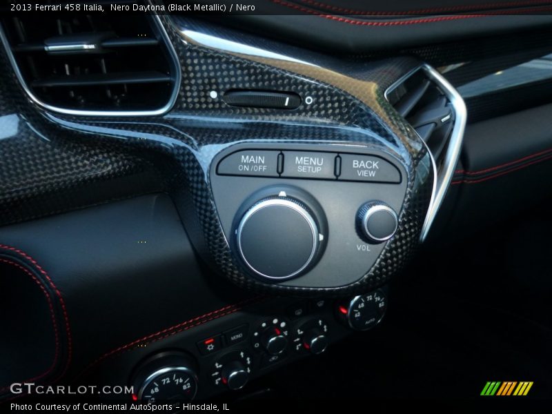 Controls of 2013 458 Italia