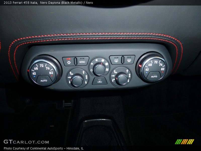 Controls of 2013 458 Italia