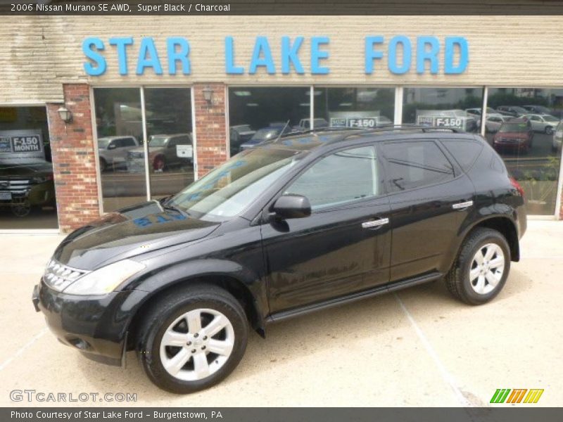 Super Black / Charcoal 2006 Nissan Murano SE AWD