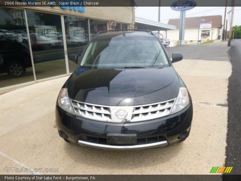 Super Black / Charcoal 2006 Nissan Murano SE AWD