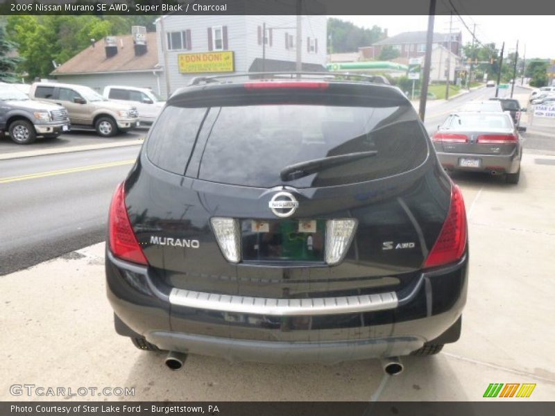 Super Black / Charcoal 2006 Nissan Murano SE AWD
