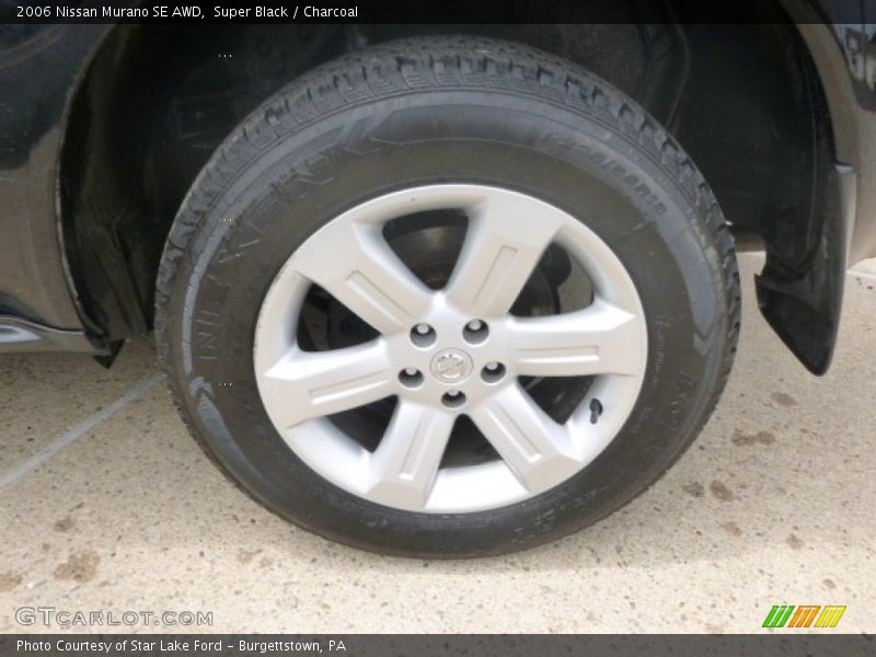 Super Black / Charcoal 2006 Nissan Murano SE AWD