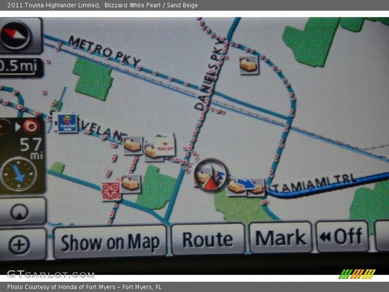 Blizzard White Pearl / Sand Beige 2011 Toyota Highlander Limited