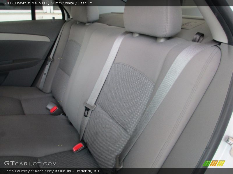 Summit White / Titanium 2012 Chevrolet Malibu LT