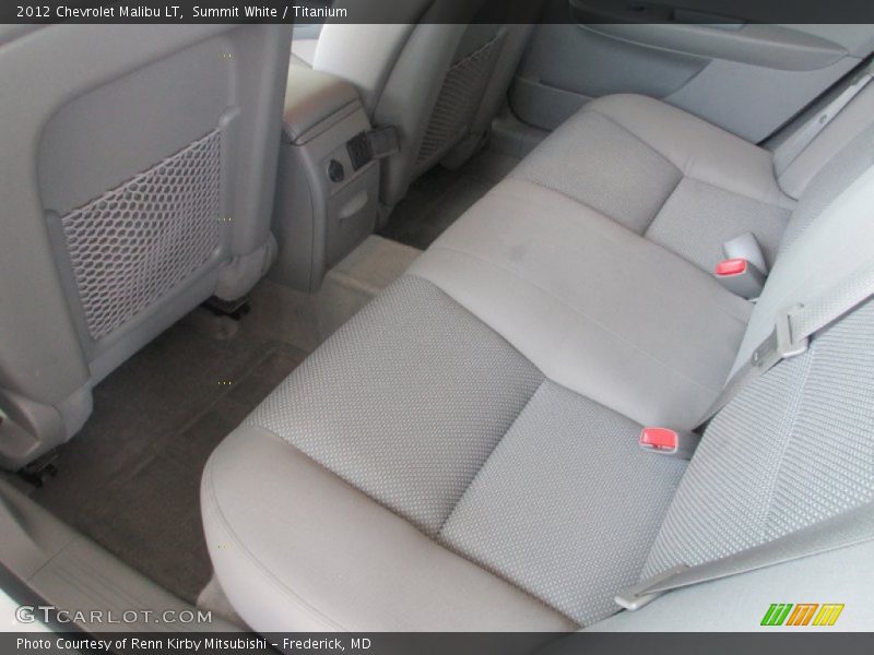 Summit White / Titanium 2012 Chevrolet Malibu LT