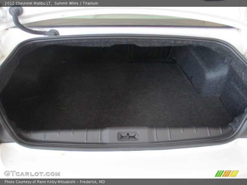 Summit White / Titanium 2012 Chevrolet Malibu LT