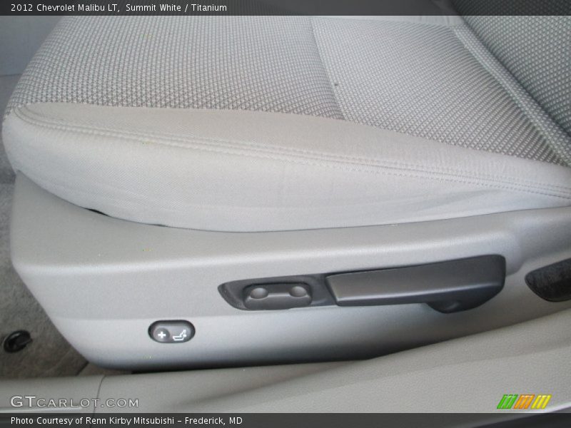 Summit White / Titanium 2012 Chevrolet Malibu LT