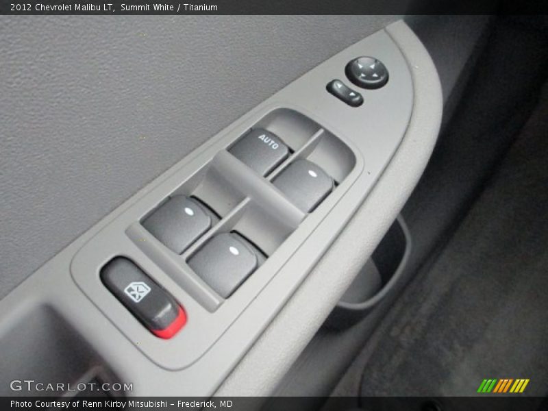 Summit White / Titanium 2012 Chevrolet Malibu LT