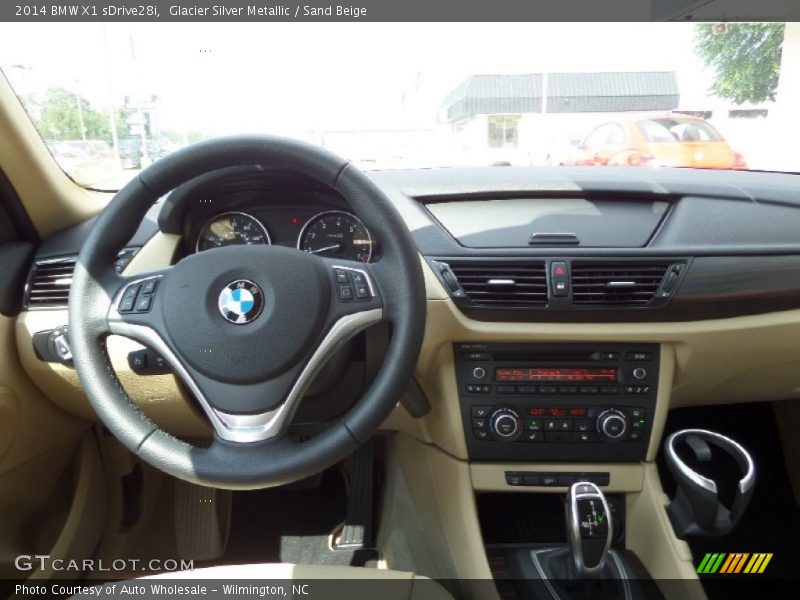 Glacier Silver Metallic / Sand Beige 2014 BMW X1 sDrive28i