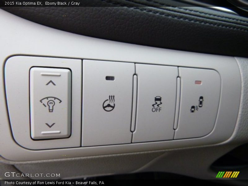 Controls of 2015 Optima EX