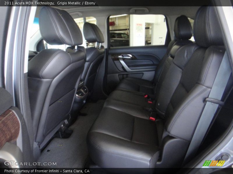 Grigio Metallic / Ebony 2011 Acura MDX Technology