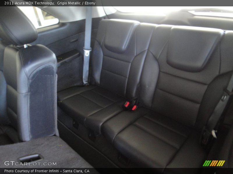 Grigio Metallic / Ebony 2011 Acura MDX Technology