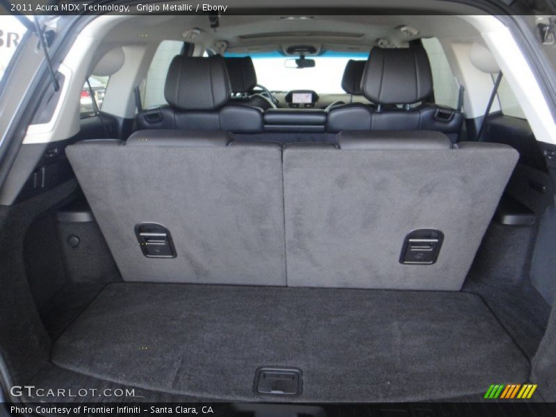 Grigio Metallic / Ebony 2011 Acura MDX Technology