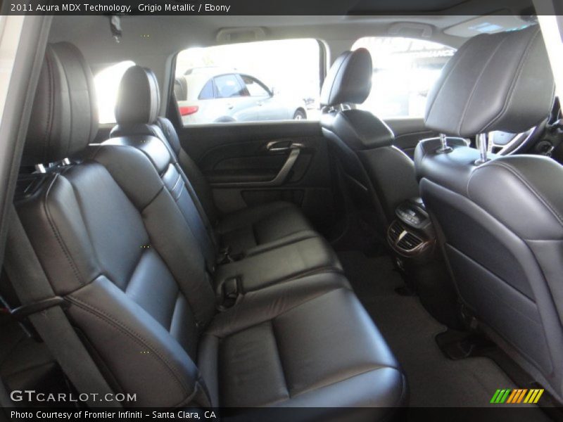 Grigio Metallic / Ebony 2011 Acura MDX Technology