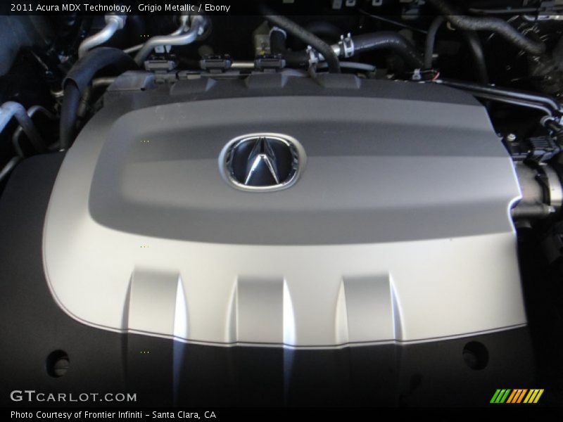 Grigio Metallic / Ebony 2011 Acura MDX Technology
