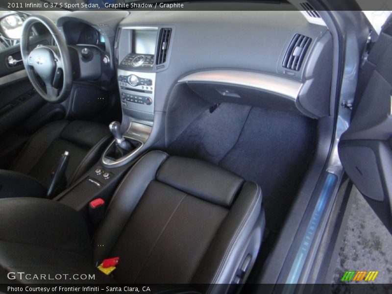 Graphite Shadow / Graphite 2011 Infiniti G 37 S Sport Sedan