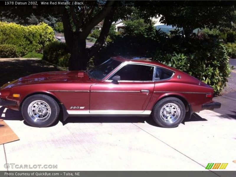  1978 280Z  Wine Red Metallic