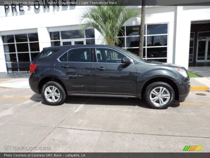 Ashen Gray Metallic / Light Titanium/Jet Black 2012 Chevrolet Equinox LS