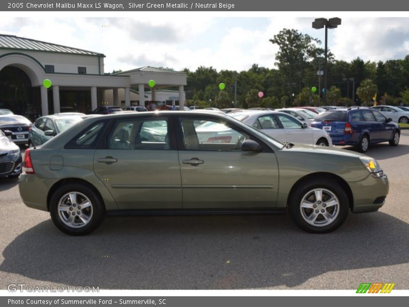Silver Green Metallic / Neutral Beige 2005 Chevrolet Malibu Maxx LS Wagon
