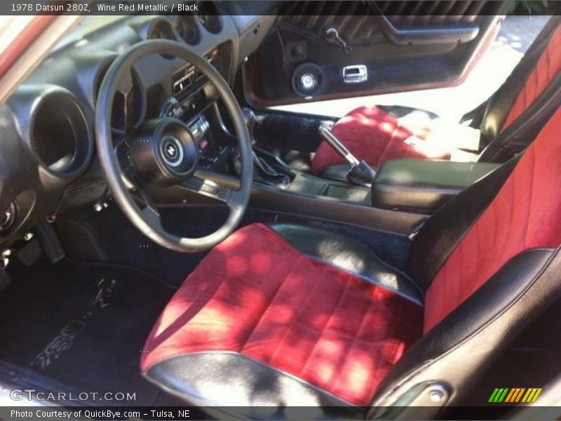 1978 280Z  Black Interior