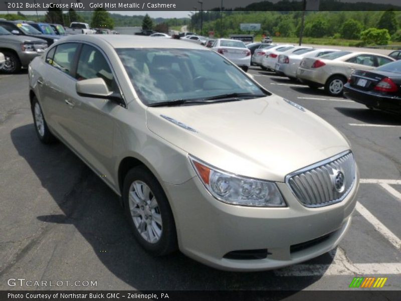 Gold Mist Metallic / Cashmere 2012 Buick LaCrosse FWD